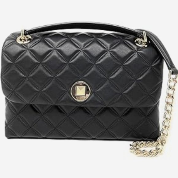 Kate Spade Natalia Quited Crossbody - Black - Picture 8 of 8